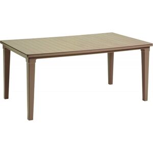 ALLIBERT FUTURA Table de jardin, 165 x 95 x 75 cm, cappuccino 17197868