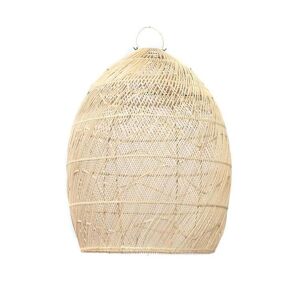 Accessoire luminaire Bazar Bizar THE RATTAN TWISTER-Abat-jour en Rotin Ø60cm Beige