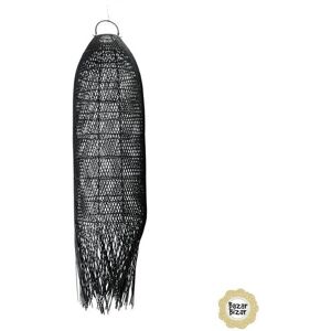 Accessoire luminaire Bazar Bizar THE SQUID-Abat-jour en Rotin H110cm Noir