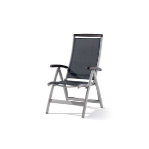 Sieger Chaise de Jardin Alu et Textilux Pliable 6 Positions Royal (lot de 6) - Publicité