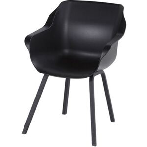 Fauteuil de Jardin en Aluminium et Résine Sophie Element (Lot de 2)