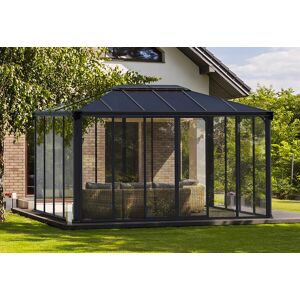 Canopia Jardin d’Hiver en Aluminium et Polycarbonate 13 m² – LEDRO 4300 - Publicité