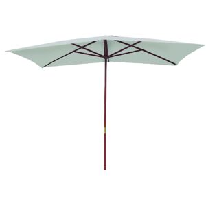 Chalêt-Jardin Parasol Droit en Bois et Polyester Beausoleil Oléron 2 x 3 m Gris - Publicité