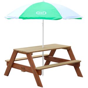 Axi Table de Pique-Nique pour Enfant en Bois de Hemlock Nick + Parasol - Publicité