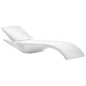 MYYOUR bain de soleil chaise longue ZOE (Blanc gaufre - Polyethylene)