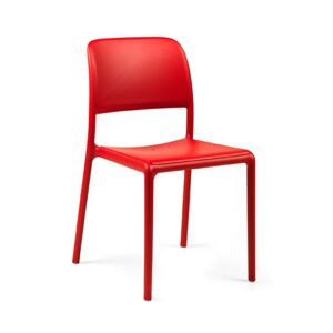 NARDI OUTDOOR NARDI set de 4 chaises RIVA BISTROT pour exterieur CONTRACT COLLECTION (Rouge - Polypropylene)