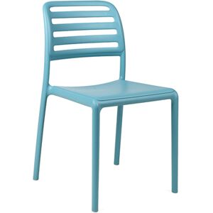 NARDI OUTDOOR NARDI set de 4 chaises COSTA BISTROT pour extérieur CONTRACT COLLECTION (Bleu clair - Polypropylène)