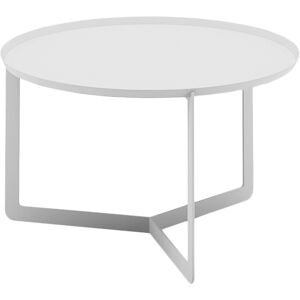 MEME DESIGN table basse pour extérieur ROUND 2 OUTDOOR (Blanc - Métal)