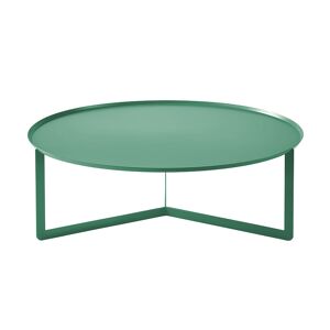 MEME DESIGN table basse pour exterieur ROUND 5 OUTDOOR (Sauge - Metal)