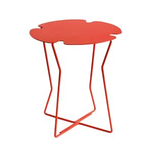 MEME DESIGN table basse pour extérieur COROLLA OUTDOOR (Coquelicot - Métal)