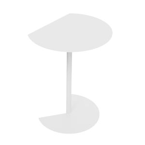 MEME DESIGN table basse pour exterieur WAY BISTROT OUTDOOR H 74 cm (Blanc - Metal)