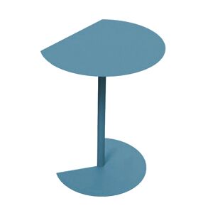 MEME DESIGN table basse pour exterieur WAY BISTROT OUTDOOR H 74 cm (Petrole - Metal)