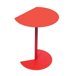MEME DESIGN table basse pour exterieur WAY BISTROT OUTDOOR H 74 cm (Coquelicot - Metal)