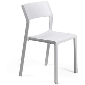 NARDI OUTDOOR NARDI set de 4 chaises pour extérieur TRILL BISTROT (Blanc - Polypropylène PRV)