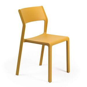 NARDI OUTDOOR NARDI set de 4 chaises pour exterieur TRILL BISTROT (Moutarde - Polypropylene PRV)