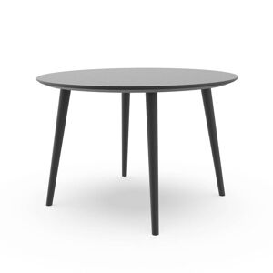 TALENTI table ronde d'exterieur SOFY Collection PiuTrentanove (Charcoal - Aluminium verni)
