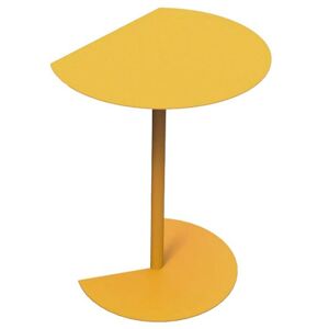 MEME DESIGN table basse pour exterieur WAY BISTROT OUTDOOR H 74 cm (Jaune Maya - Metal)