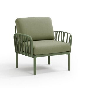 NARDI OUTDOOR NARDI fauteuil pour l'exterieur KOMODO (Agave / Jungle - Polypropylene fibre de verre et tissu Sunbrella)