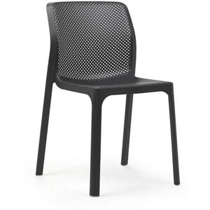 NARDI OUTDOOR NARDI set de 4 chaises pour l'extérieur BIT (Anthracite - Polypropylène PRV)