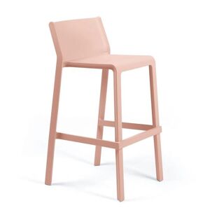 NARDI OUTDOOR NARDI set de 4 tabourets pour l'extérieur TRILL STOOL (Rosa bouquet - Polypropylène PRV)