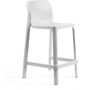 NARDI OUTDOOR NARDI set de 4 tabourets pour l'extérieur NET STOOL MINI (Blanc - Polypropylène PRV)