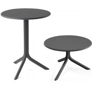 NARDI OUTDOOR NARDI table ronde pour l'extérieur SPRITZ (Anthracite - Polypropylène PRV)