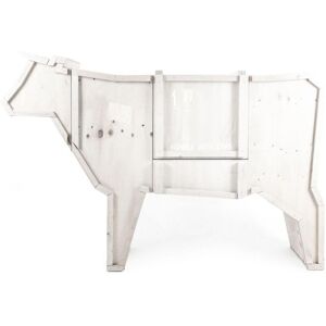 SELETTI armoire a conteneurs SENDING ANIMALS 2.0 (Cow - Contreplaque de sapin)