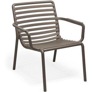 NARDI OUTDOOR NARDI set de 4 fauteuils pour extérieur DOGA RELAX (Tabac - Polypropylène PRV)