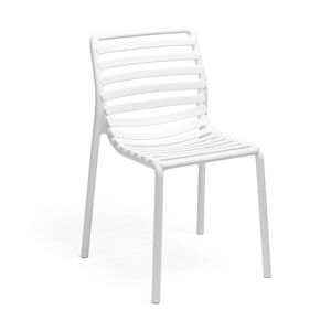 NARDI OUTDOOR NARDI set de 4 chaises pour exterieur DOGA BISTROT (Blanc - Polypropylene PRV)