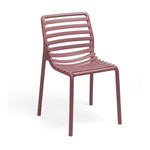 NARDI OUTDOOR NARDI set de 4 chaises pour extérieur DOGA BISTROT (Marsala - Polypropylène PRV)