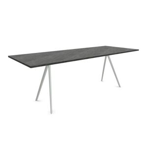 MAGIS table d'extérieur BAGUETTE 205x85 cm (Plateau ardoise, structure blanche - Ardoise et aluminium) - Publicité
