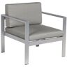 Chaise De Jardin Gris Foncé Salerno