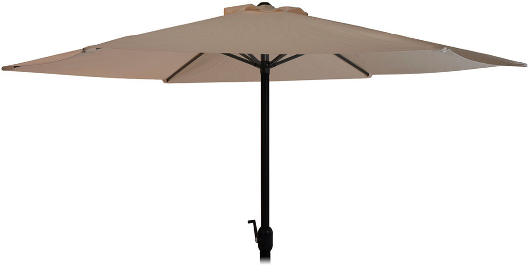 Cémonjardin Parasol droit taupe Ø3m