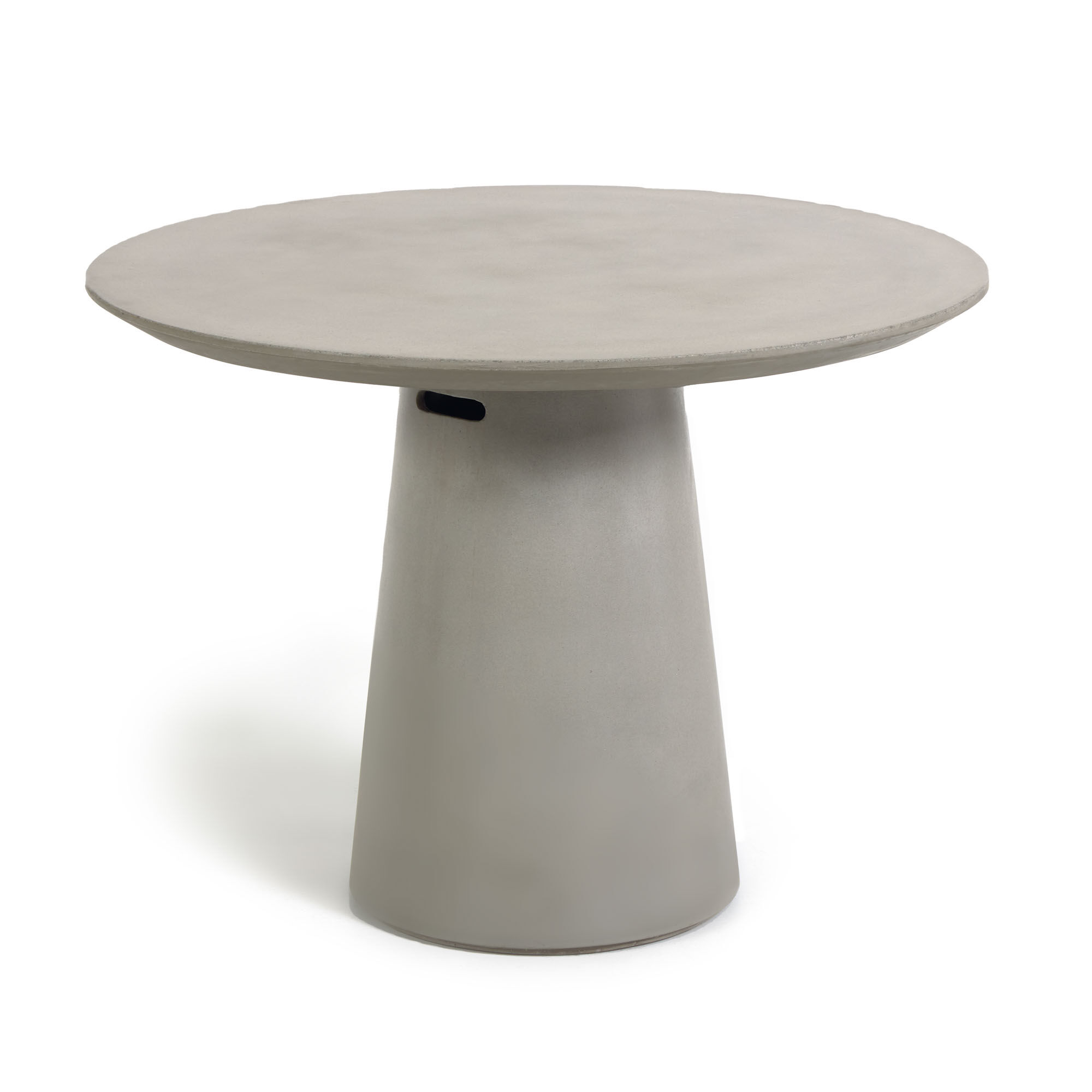 Kave Home Itai cement table, 120 cm