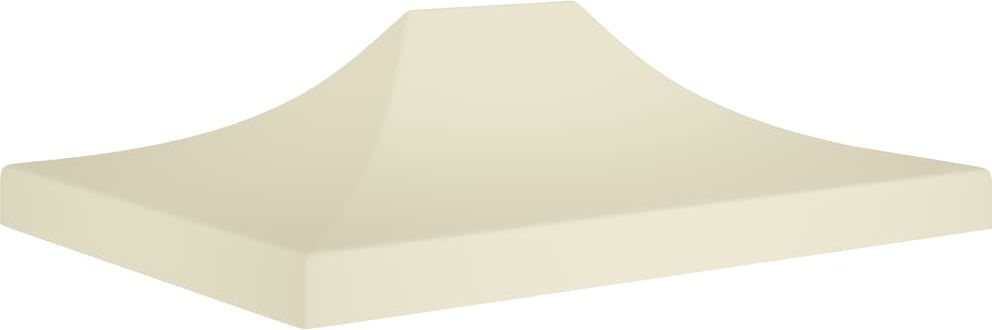 vidaXL Party Tent Roof 4x3 m Cream 270 g/m²