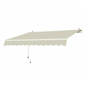 Garden Friend TENDA DA SOLE BARRA QUADRA 250 X 200 BEIGE UNITO T1372011/F