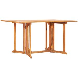 vidaXL Tavolo Pieghevole a Farfalla 150x90x75 cm in Massello di Teak