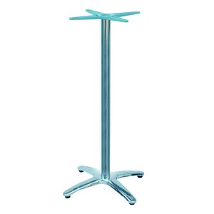 Leroy Merlin Base per tavolo in alluminio argento L 63 cm