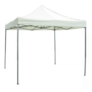 Leroy Merlin Gazebo GAZ 105 in alluminio struttura grigio, copertura bianco L 300 x P 300 x H 310 cm