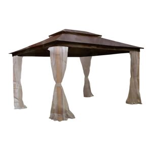 Leroy Merlin Telo di ricambio in poliestere per gazebo Qamea marrone 300 x 400 cm