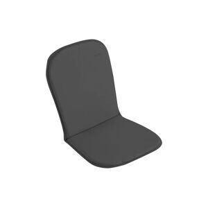 NATERIAL Cuscino per sedia BIGREY grigio antracite 85 x 45 x Sp 3 cm