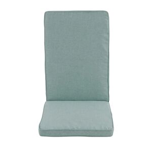 NATERIAL Cuscino per sedia a sdraio RESEAT verde 120 x 49 x Sp 5 cm