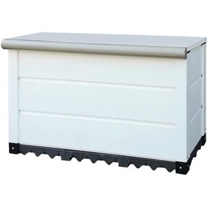 GAROFALO Baule da esterno  Evo 150 in pvc bianco/avorio 82.5 x 46.5 cm