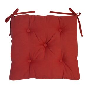 Inspire Cuscino per sedia  rosso 40 x 40 x Sp 5 cm