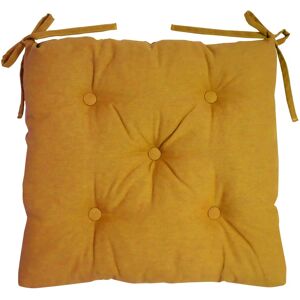 Inspire Cuscino per sedia  giallo 40 x 40 x Sp 6 cm