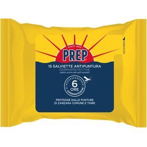 PREP Repellente per zanzare  Salviette Antipuntura 15 pz