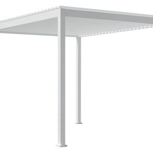 Leroy Merlin Pergola motorizzata GAZ 510B in alluminio struttura bianco L 300 x P 300 x H 260 cm