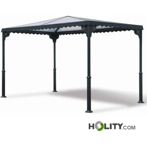 Gazebo Per Arredo Urbano Rettangolare H140_407