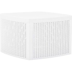 vidaXL Tavolino Bianco 54x54x36,5 cm in Plastica