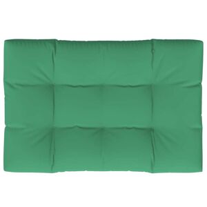 vidaXL Cuscino per Pallet Verde 120x80x12 cm in Tessuto